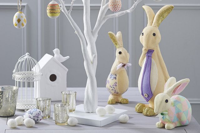 пахальные кролики в декоре дома