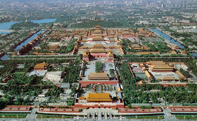Китай, город - фото сверху